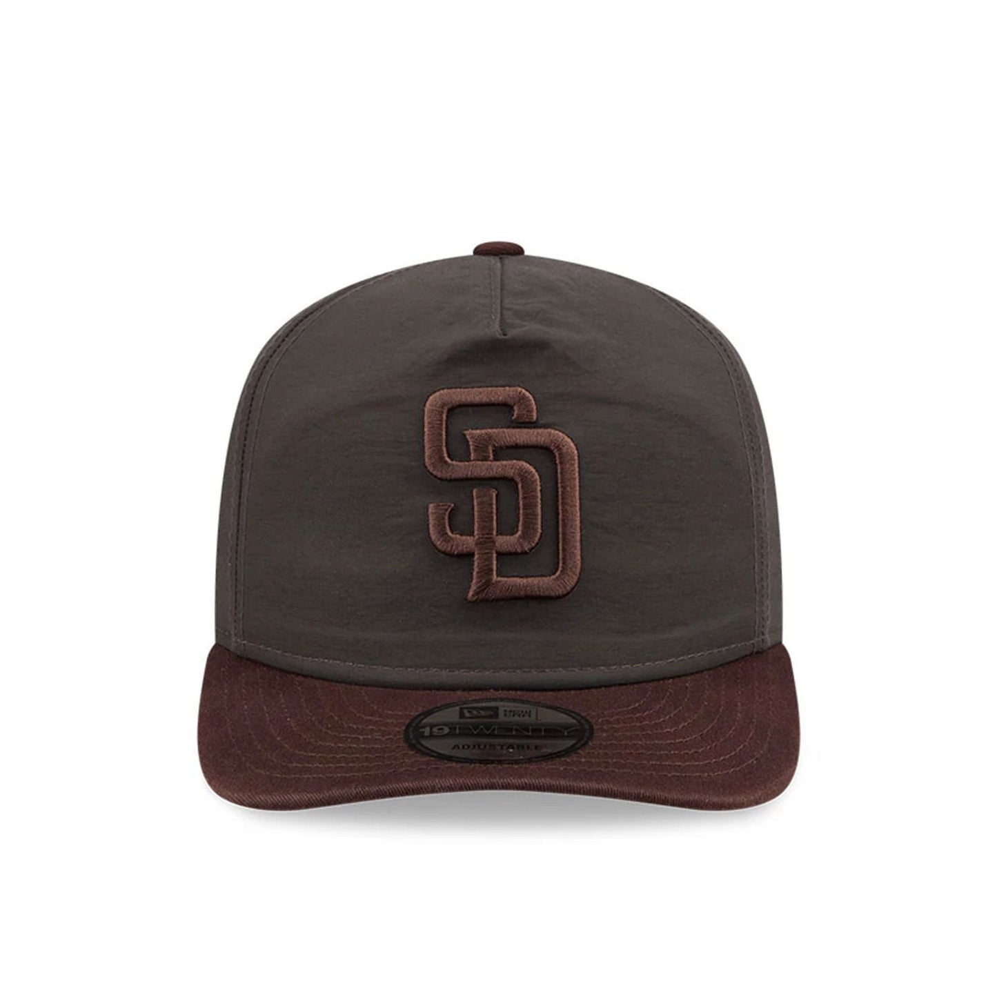 Pictured is this MLB Nylon San Diego Padres 19TWENTY cap in Black. 3