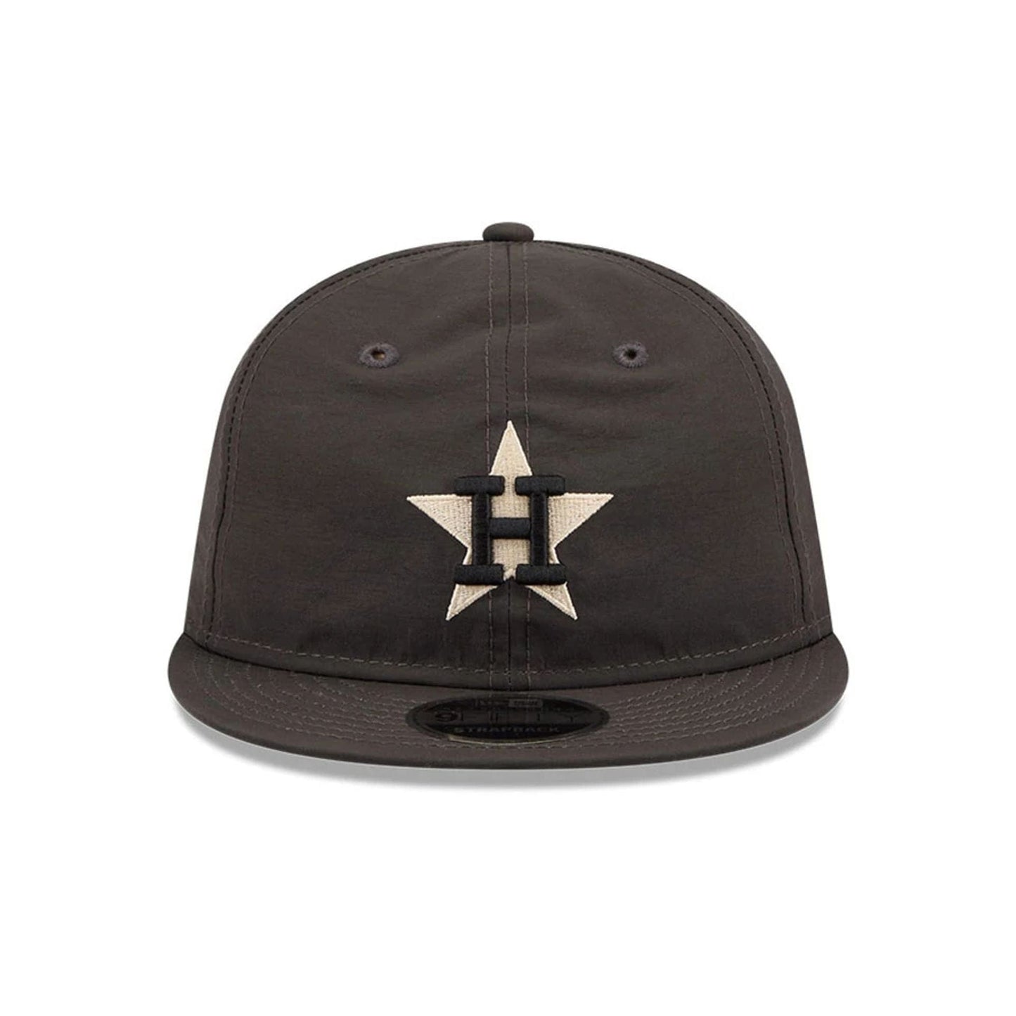 Pictured is this MLB Nylon Houston Astros Retro Crown 9FIFTY cap in black. 3