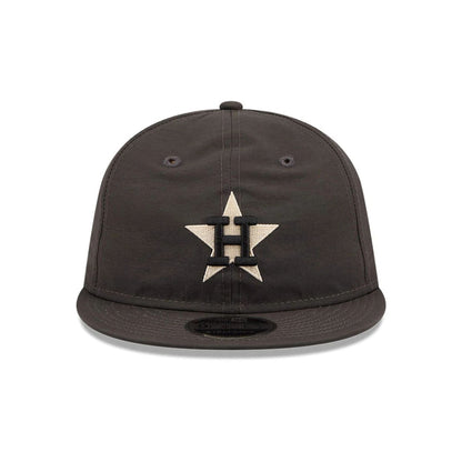 Pictured is this MLB Nylon Houston Astros Retro Crown 9FIFTY cap in black. 3