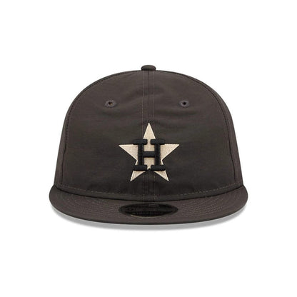 Pictured is this MLB Nylon Houston Astros Retro Crown 9FIFTY cap in black. 3