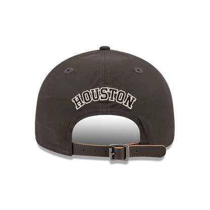 Pictured is this MLB Nylon Houston Astros Retro Crown 9FIFTY cap in black. 2