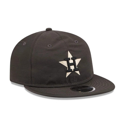 Pictured is this MLB Nylon Houston Astros Retro Crown 9FIFTY cap in black. 4