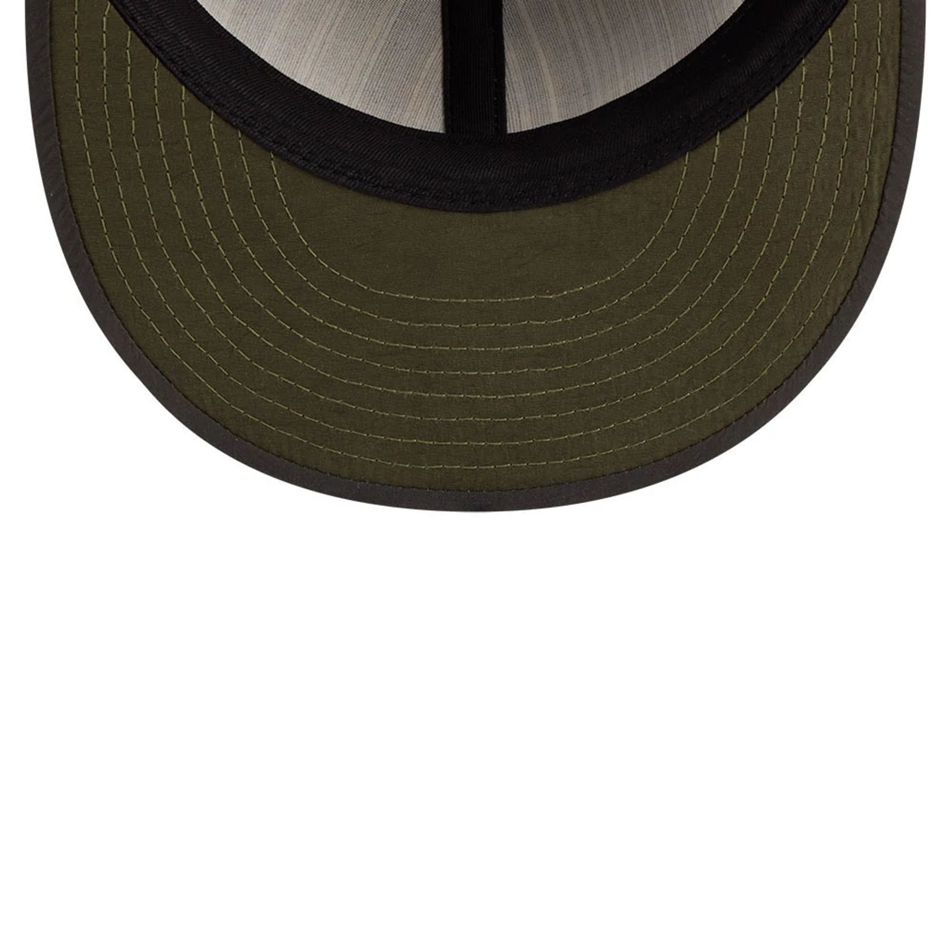 Pictured is this MLB Nylon Athletics Retro Crown 9FIFTY cap in black. 7