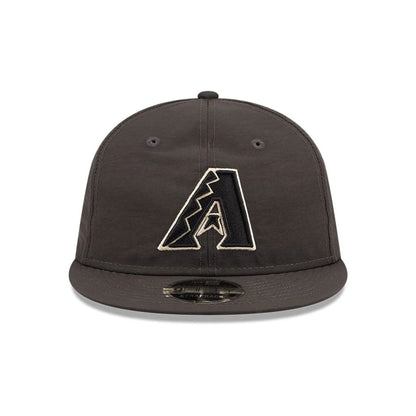 Pictured is this MLB Nylon Arizona Diamondbacks Retro Crown 9FIFTY cap in black. 3