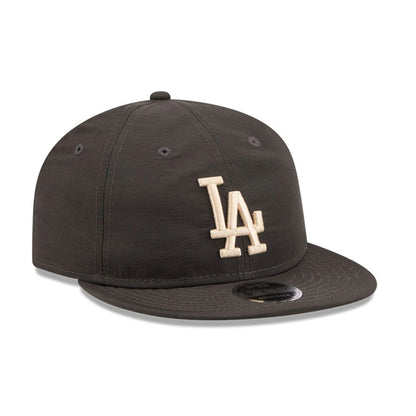 Pictured is this MLB Nylon LA Dodgers Retro Crown 9FIFTY cap in black. 5