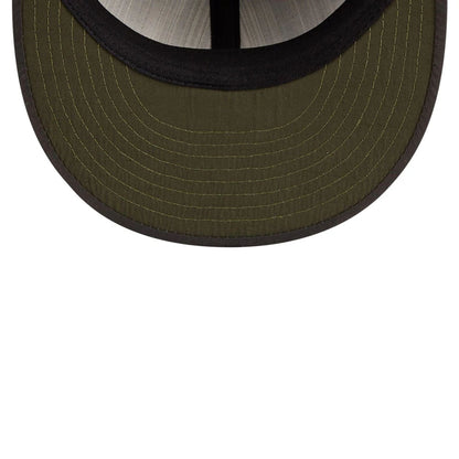Pictured is this MLB Nylon LA Dodgers Retro Crown 9FIFTY cap in black. 3