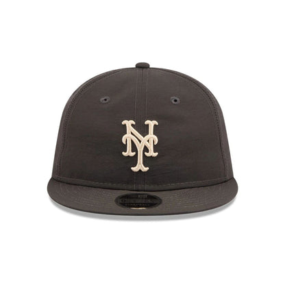 Pictured is this MLB Nylon New York Mets Retro Crown 9FIFTY cap in black. 4
