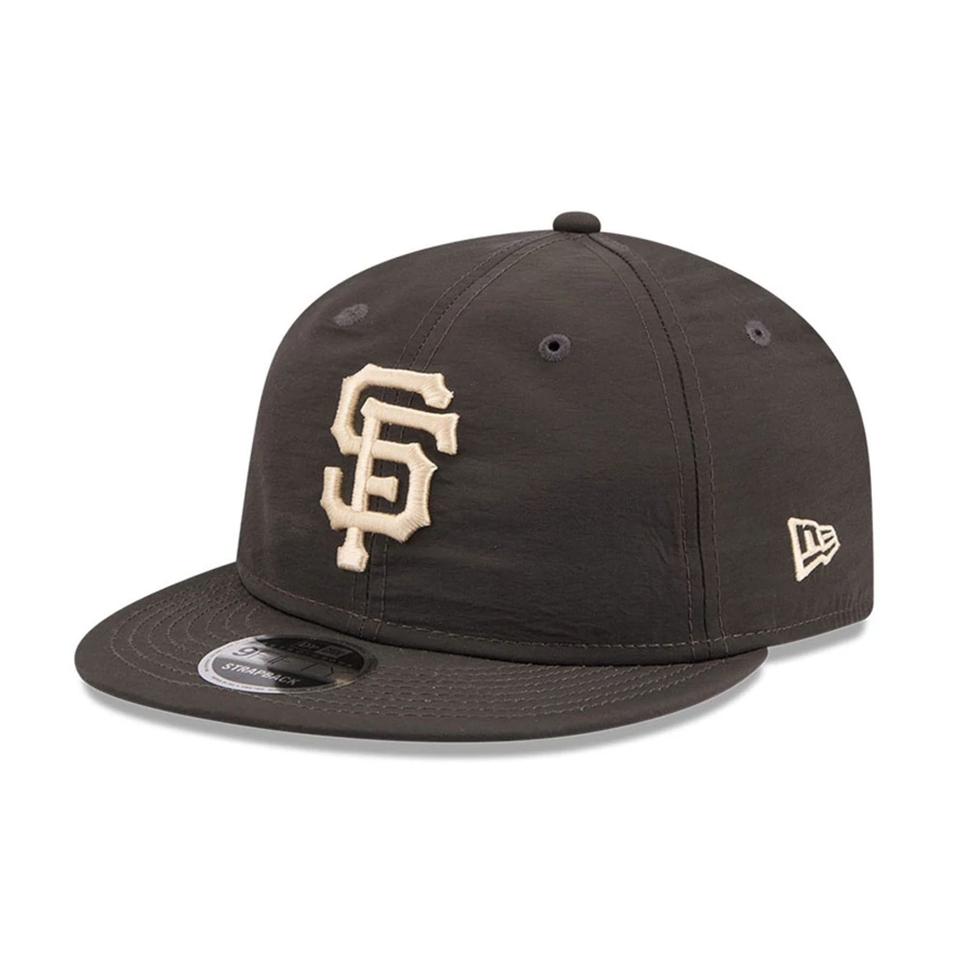 MLB Nylon San Francisco Giants Black Retro Crown 9FIFTY Cap | NEC EU