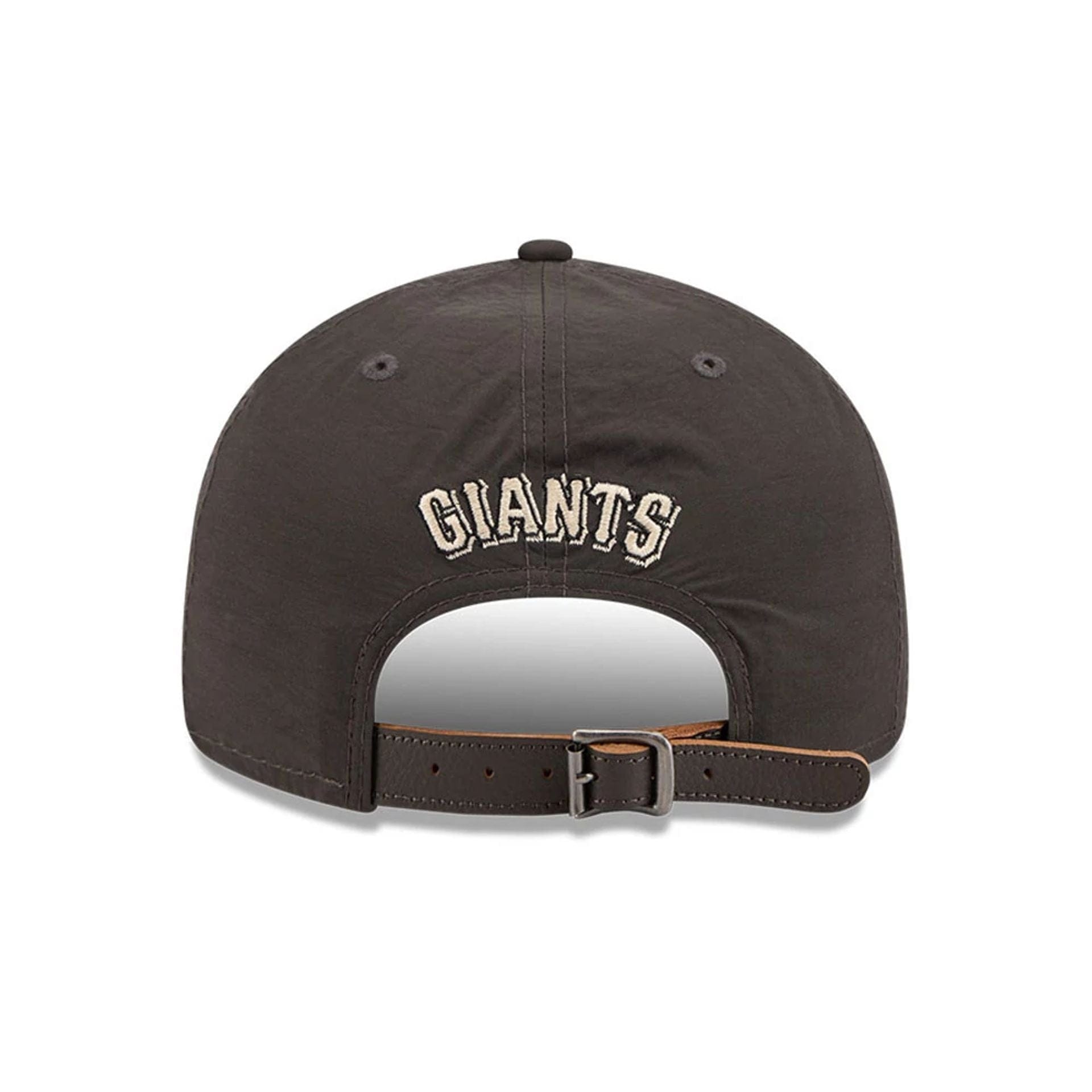 Pictured is this MLB Nylon San Francisco Giants Retro Crown 9FIFTY cap in black. 5