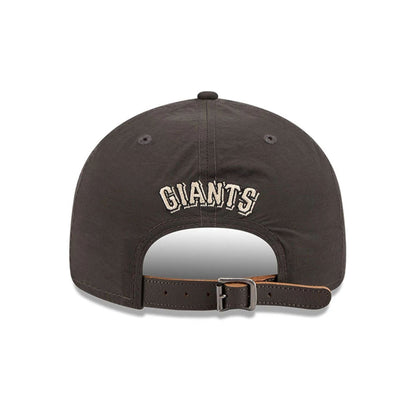 Pictured is this MLB Nylon San Francisco Giants Retro Crown 9FIFTY cap in black. 5