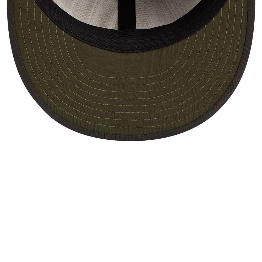 Pictured is this MLB Nylon San Diego Padres Retro Crown 9FIFTY cap in black. 7