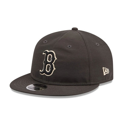 Pictured is this MLB Nylon Boston Red Sox Retro Crown 9FIFTY cap in black. 1