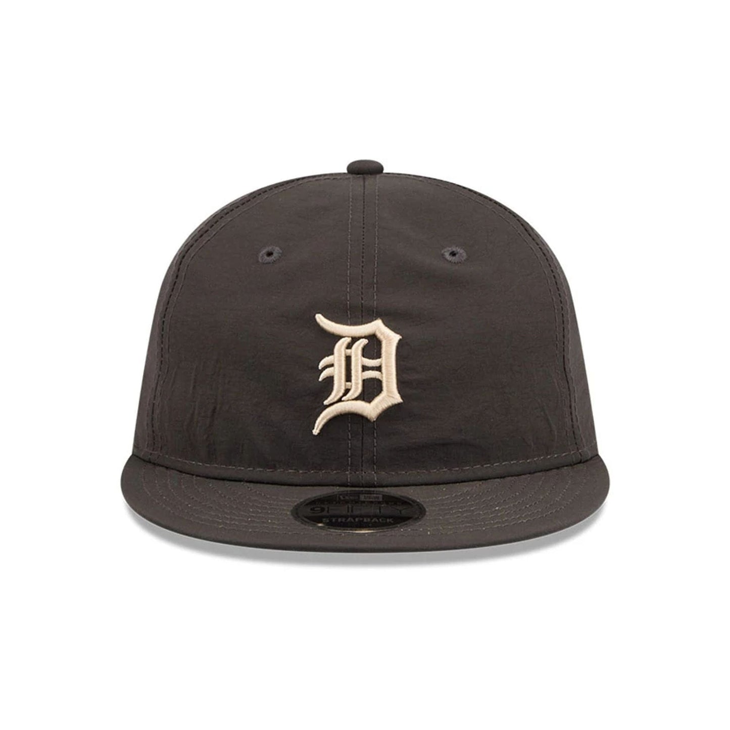 Pictured is this MLB Nylon Detroit Tigers Retro Crown 9FIFTY cap in black. 3
