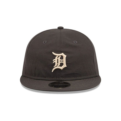 Pictured is this MLB Nylon Detroit Tigers Retro Crown 9FIFTY cap in black. 3