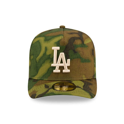 Pictured is this MLB Ripstop LA Dodgers 59FORTY A-Frame Fitted cap in camo. 3