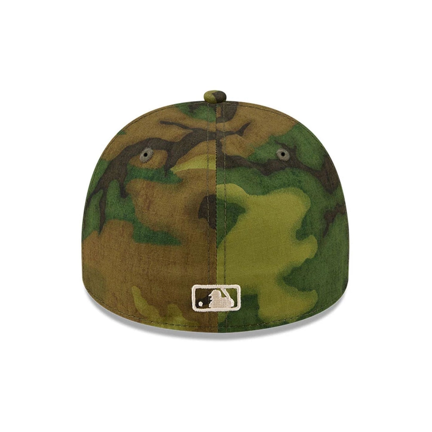 Pictured is this MLB Ripstop Chicago White Sox 59FORTY A-Frame Fitted cap in camo. 5