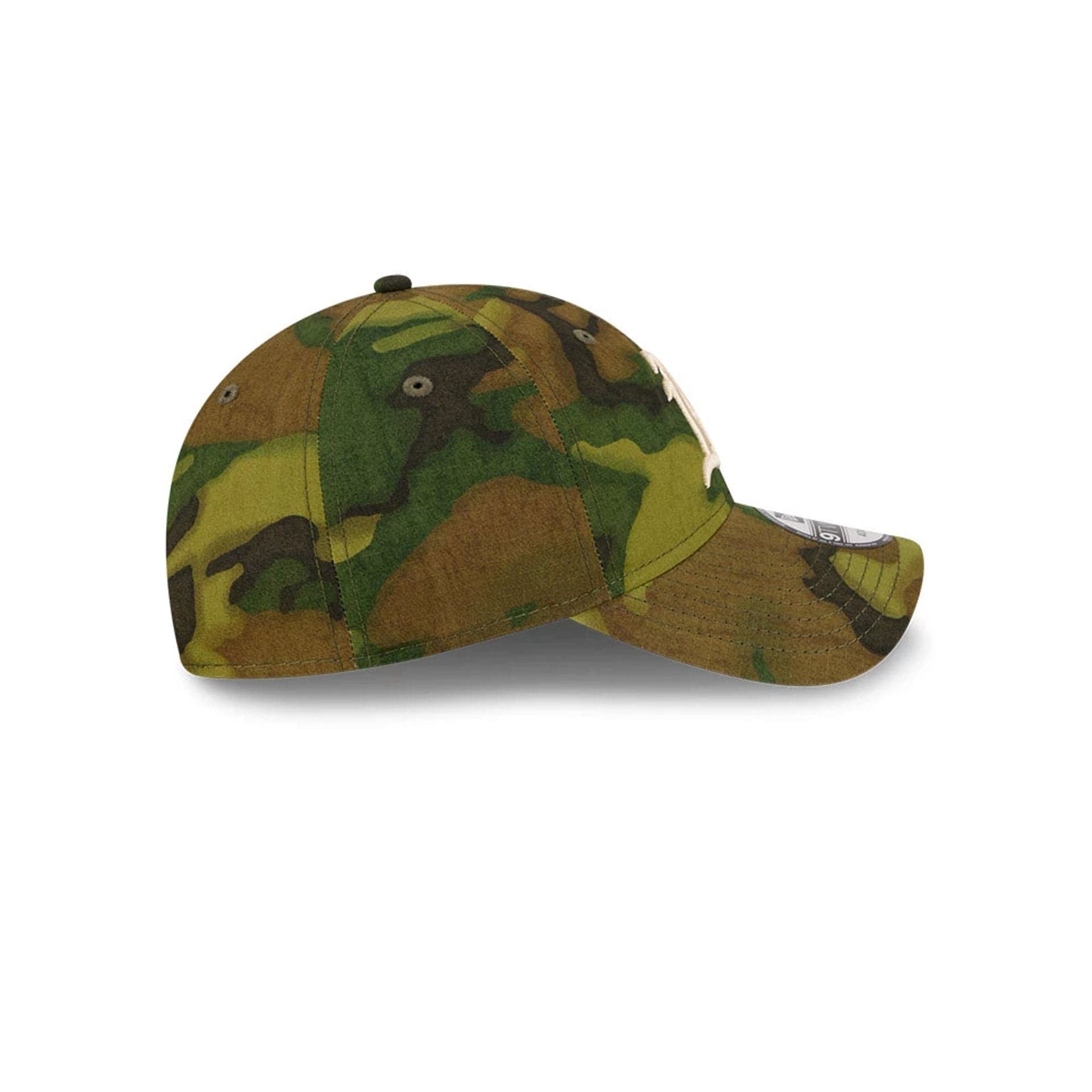 Pictured is this MLB Ripstop Athletics 9TWENTY cap in camo. 6