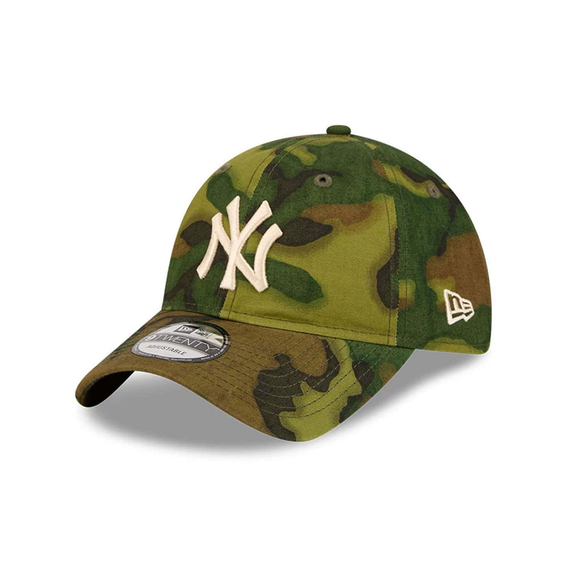 Pictured is this MLB Ripstop New York Yankees 9TWENTY cap in camo. 1