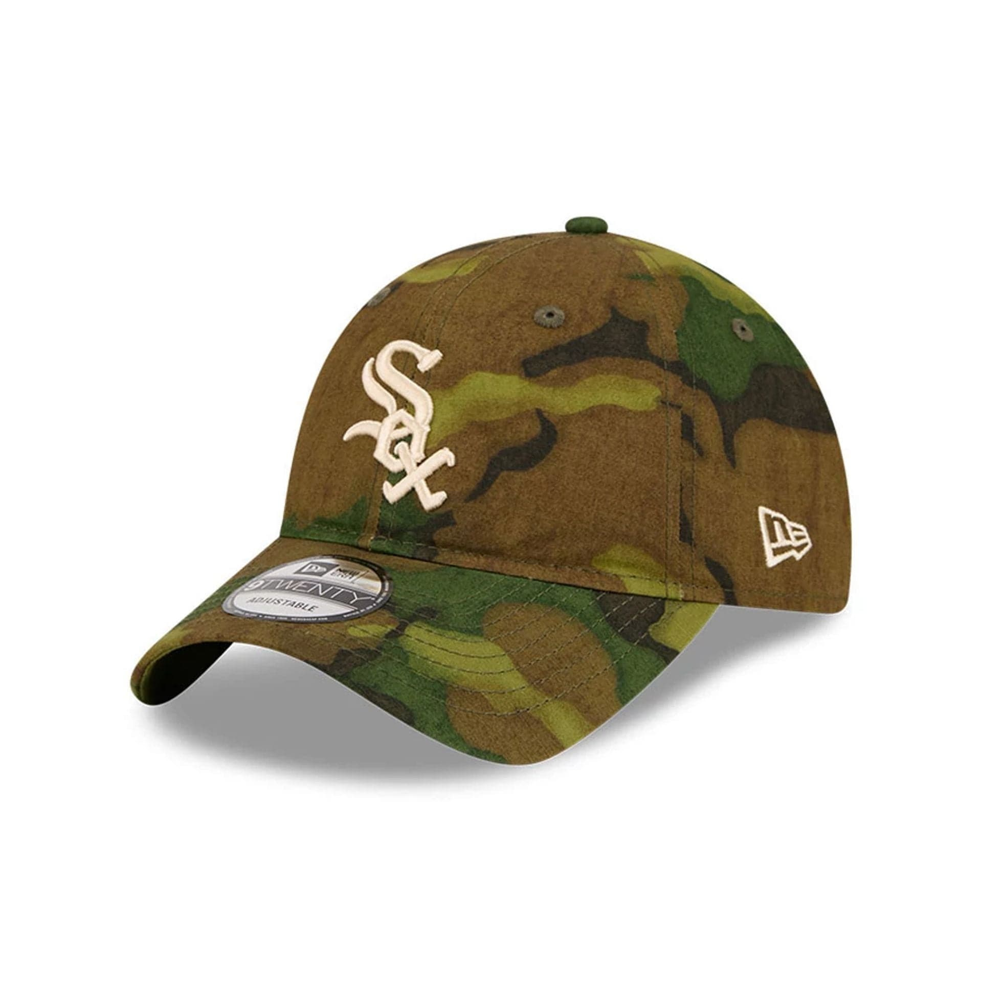 Pictured is this MLB Ripstop Chicago White Sox 9TWENTY cap in camo. 1