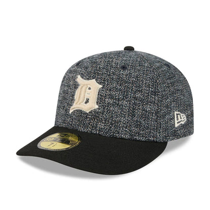 Pictured is this MLB Tweedy Cotton LA Dodgers 59FIFTY Fitted cap in black. 1
