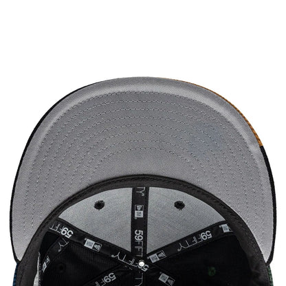 Pictured is this MLB Patchwork Chicago White Sox 59FIFTY Fitted cap in black. 5