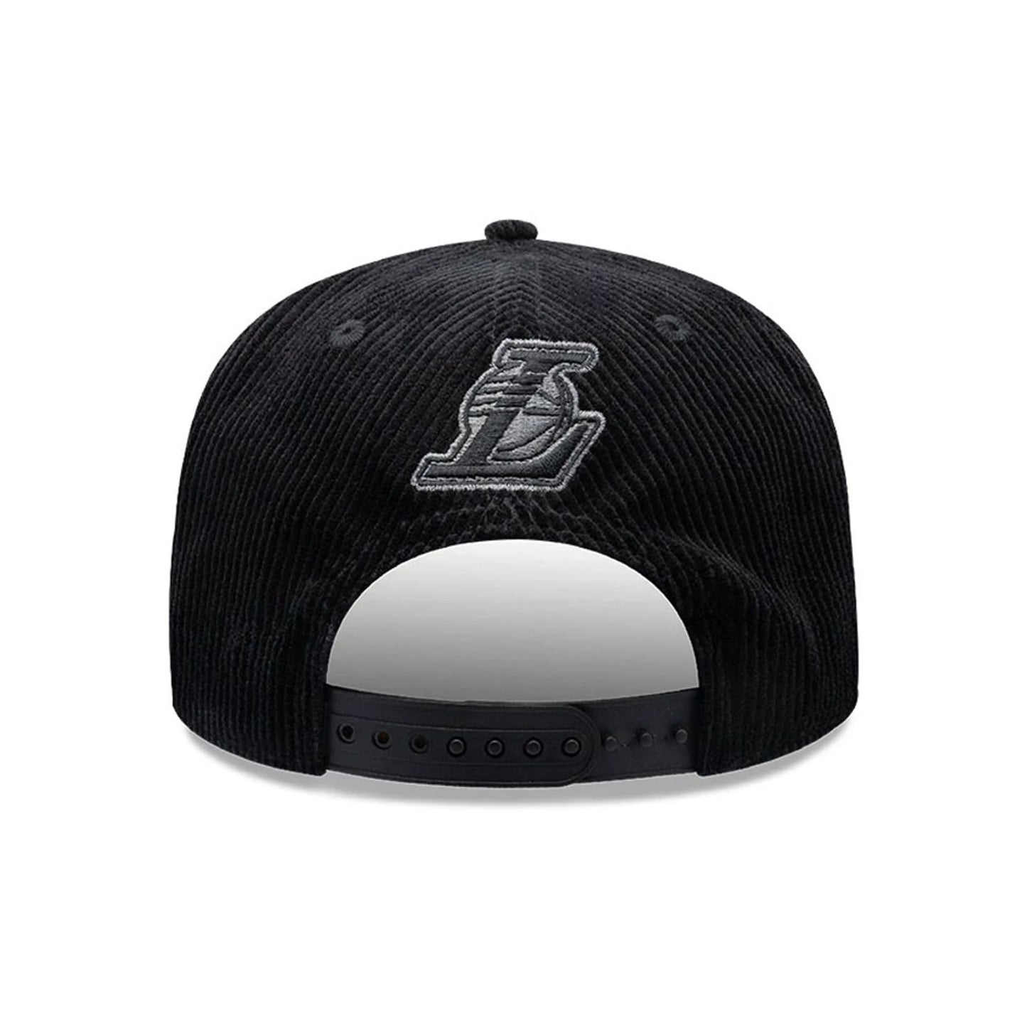 Pictured is this NBA Old English LA Lakers 9FIFTY Snapback cap in black. 4