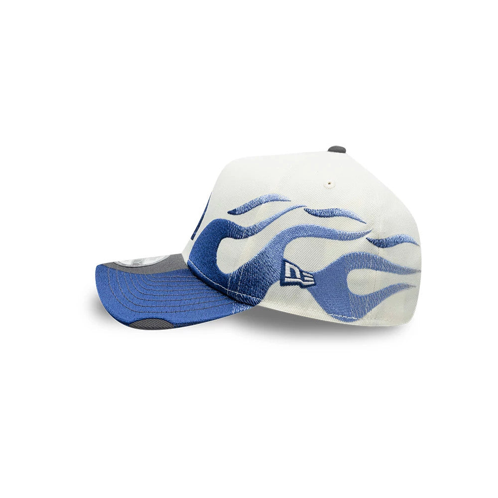New Era LA Dodgers 9FORTY キャップ MLB Flame LA Dodgers Cream 9FORTY A-Frame Cap | NEC EU