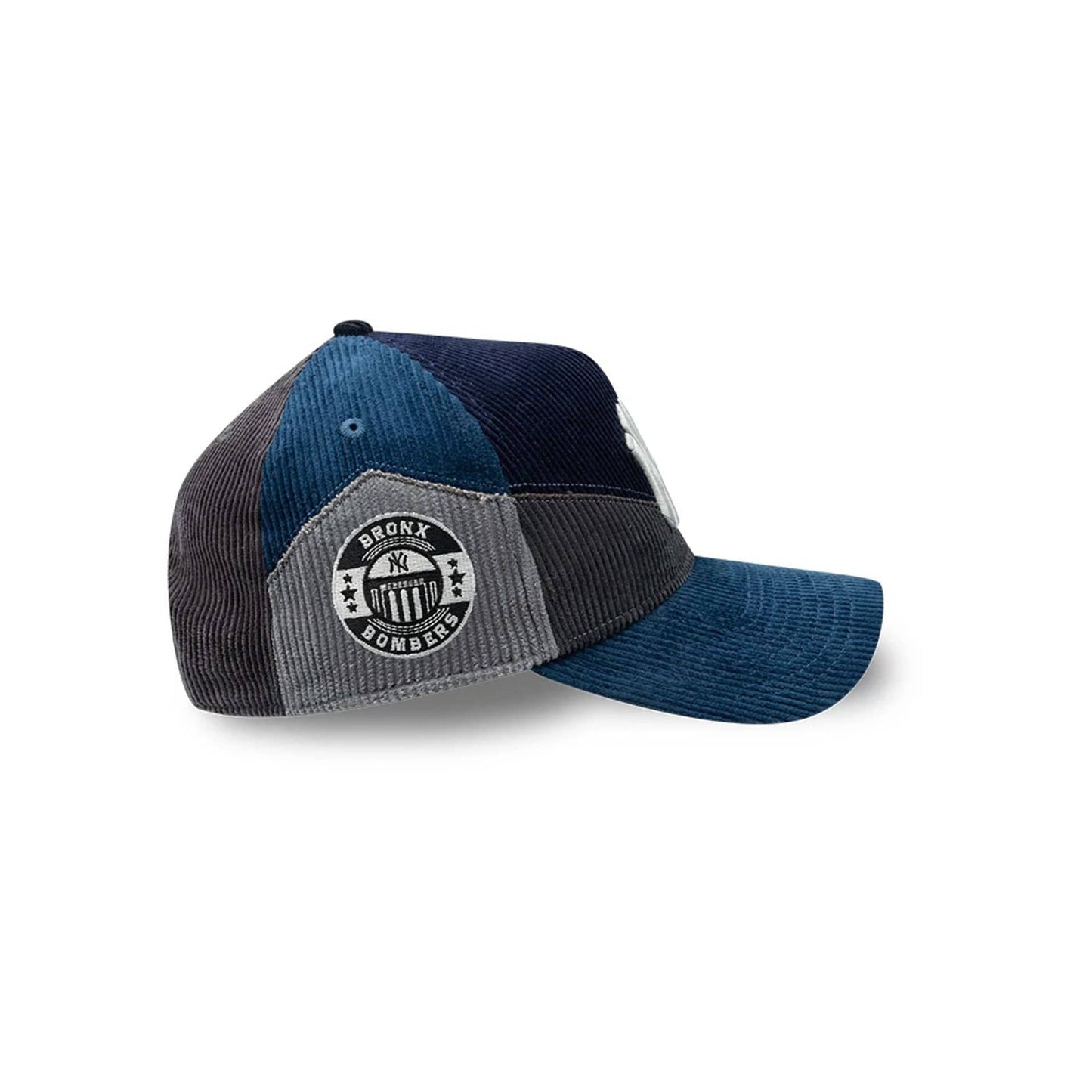 Pictured is this MLB Patchwork New York Yankees 9FORTY A-Frame cap in navy. 5