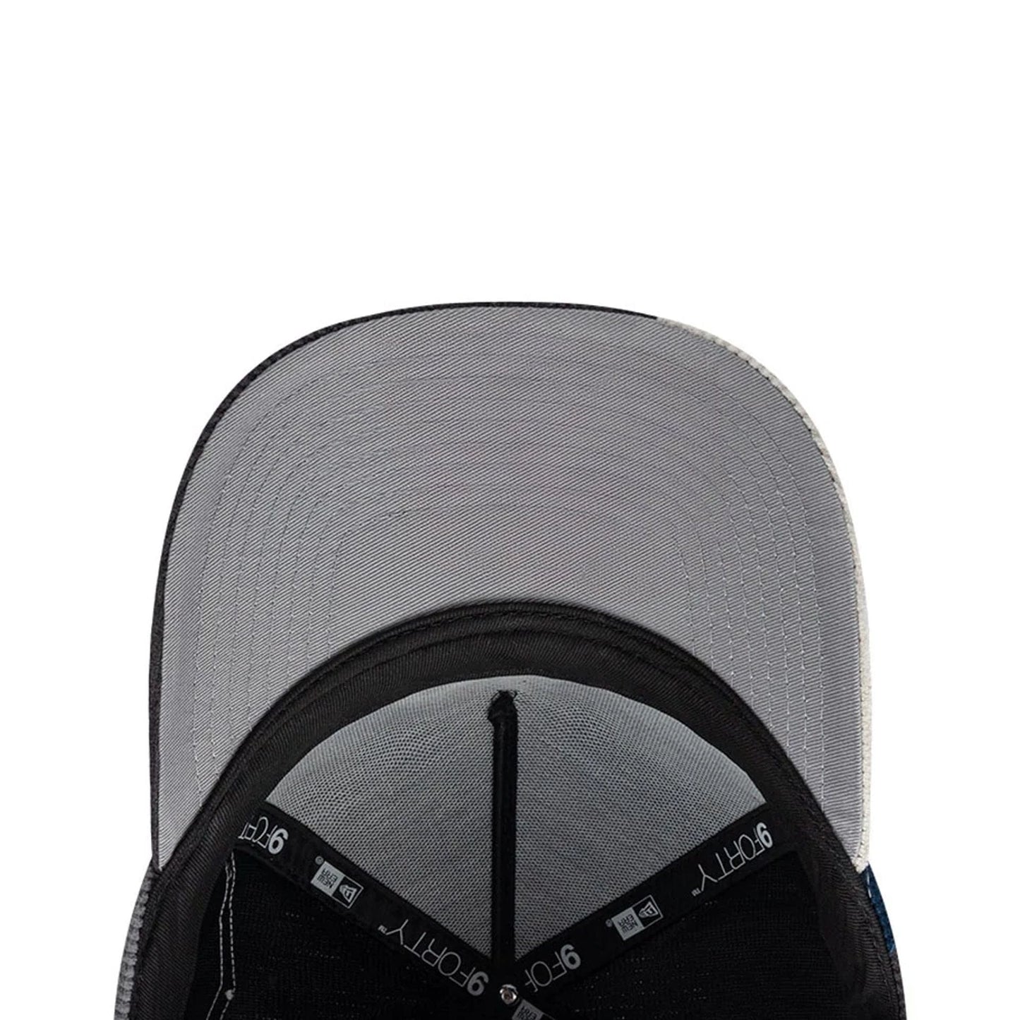 Pictured is this New Era Patchwork 9FORTY A-Frame cap in black. 6