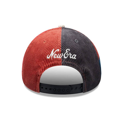 Pictured is this New Era Patchwork 9FORTY A-Frame cap in Red. 5