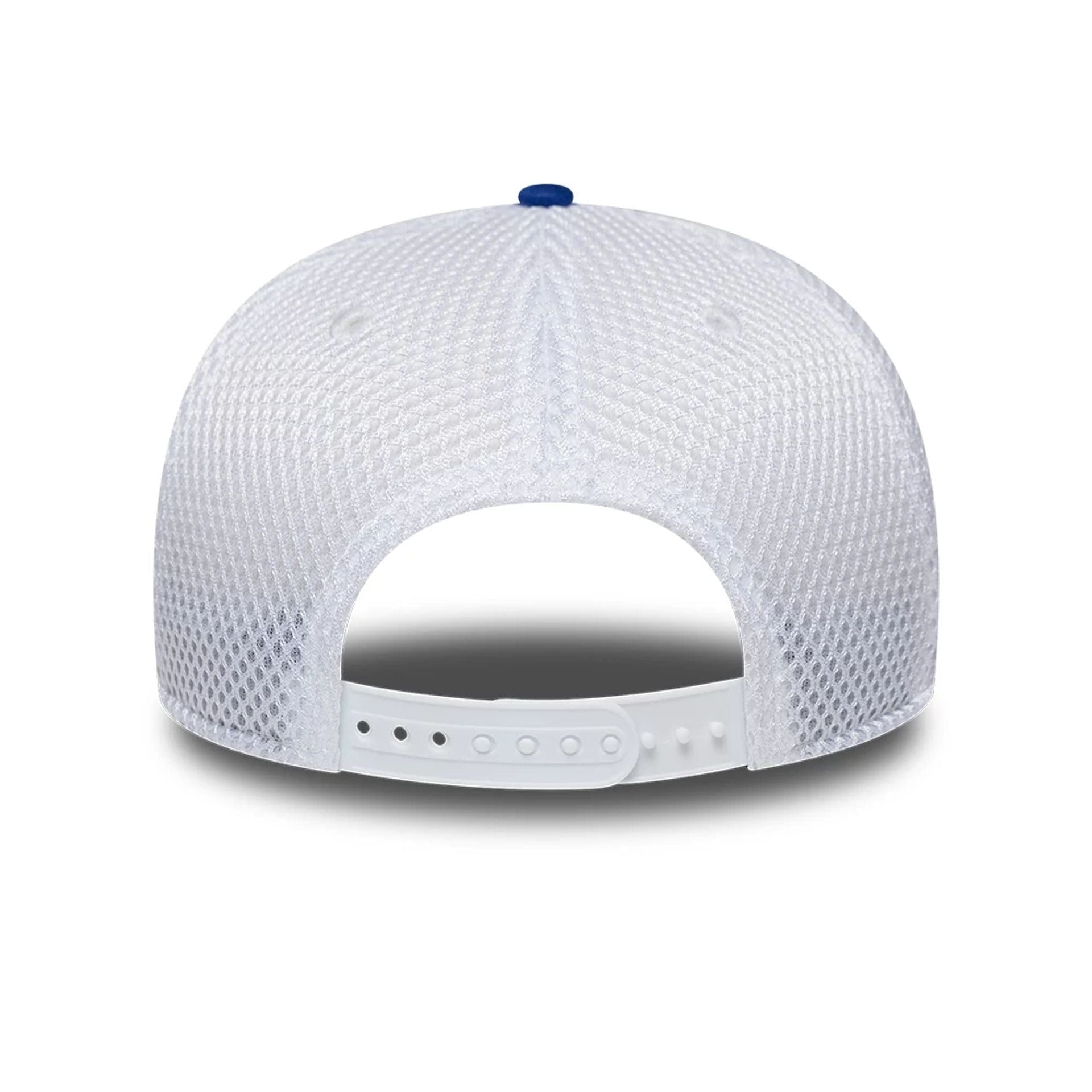 Pictured is this Alpine Racing World Endurance Championship 2025 9SEVENTY Stretch Snap adjustable cap in blue. 6