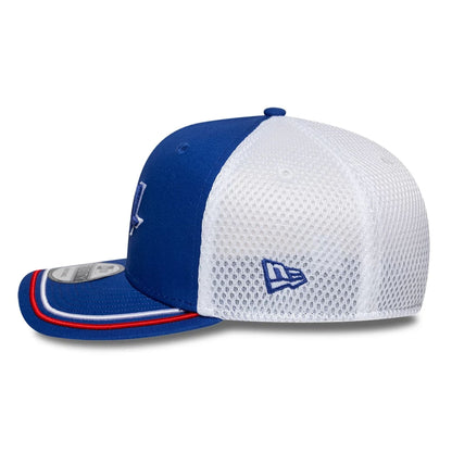 Pictured is this Alpine Racing World Endurance Championship 2025 9SEVENTY Stretch Snap adjustable cap in blue. 5