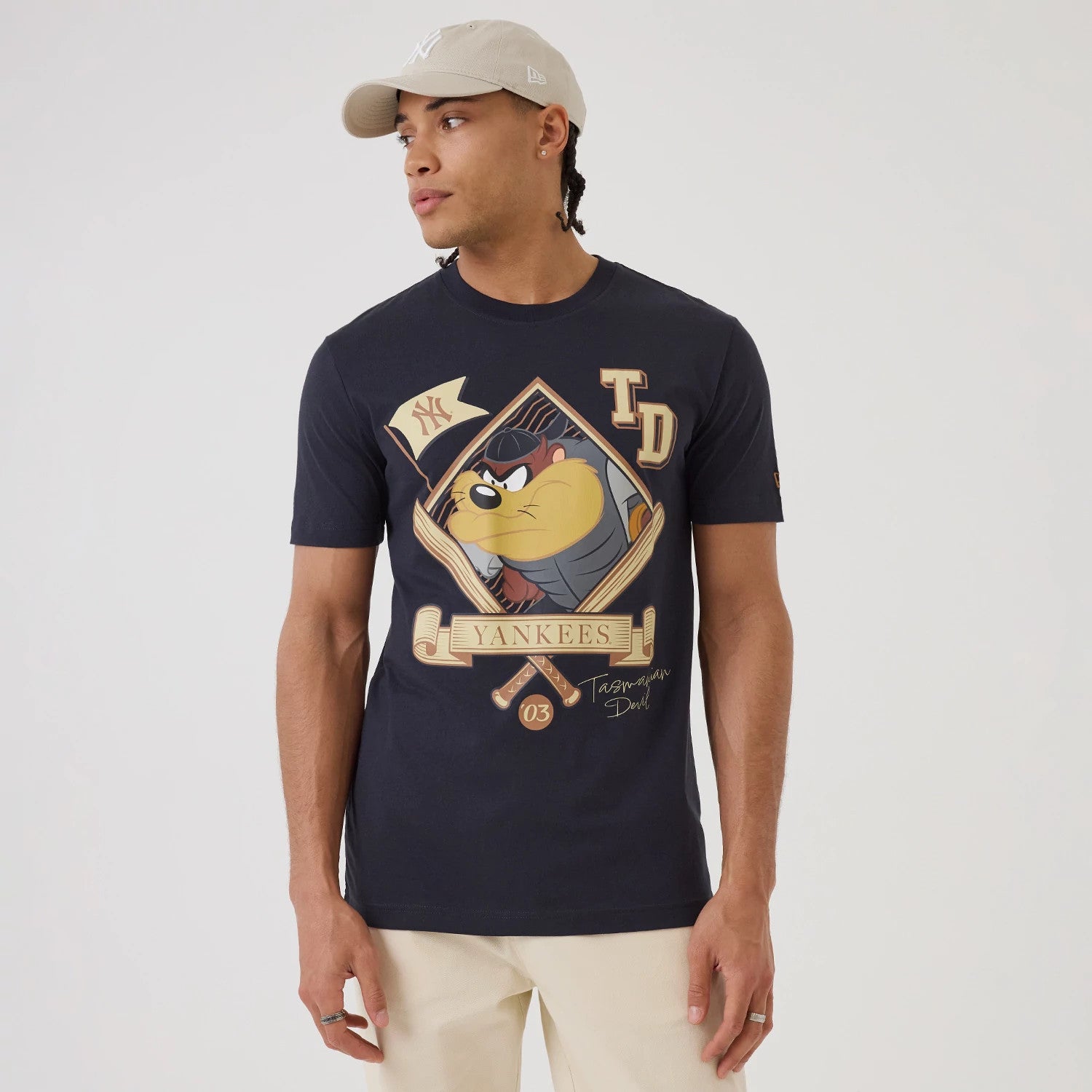 MLB X Looney Tunes New York Yankees Navy T-Shirt | NEC EU