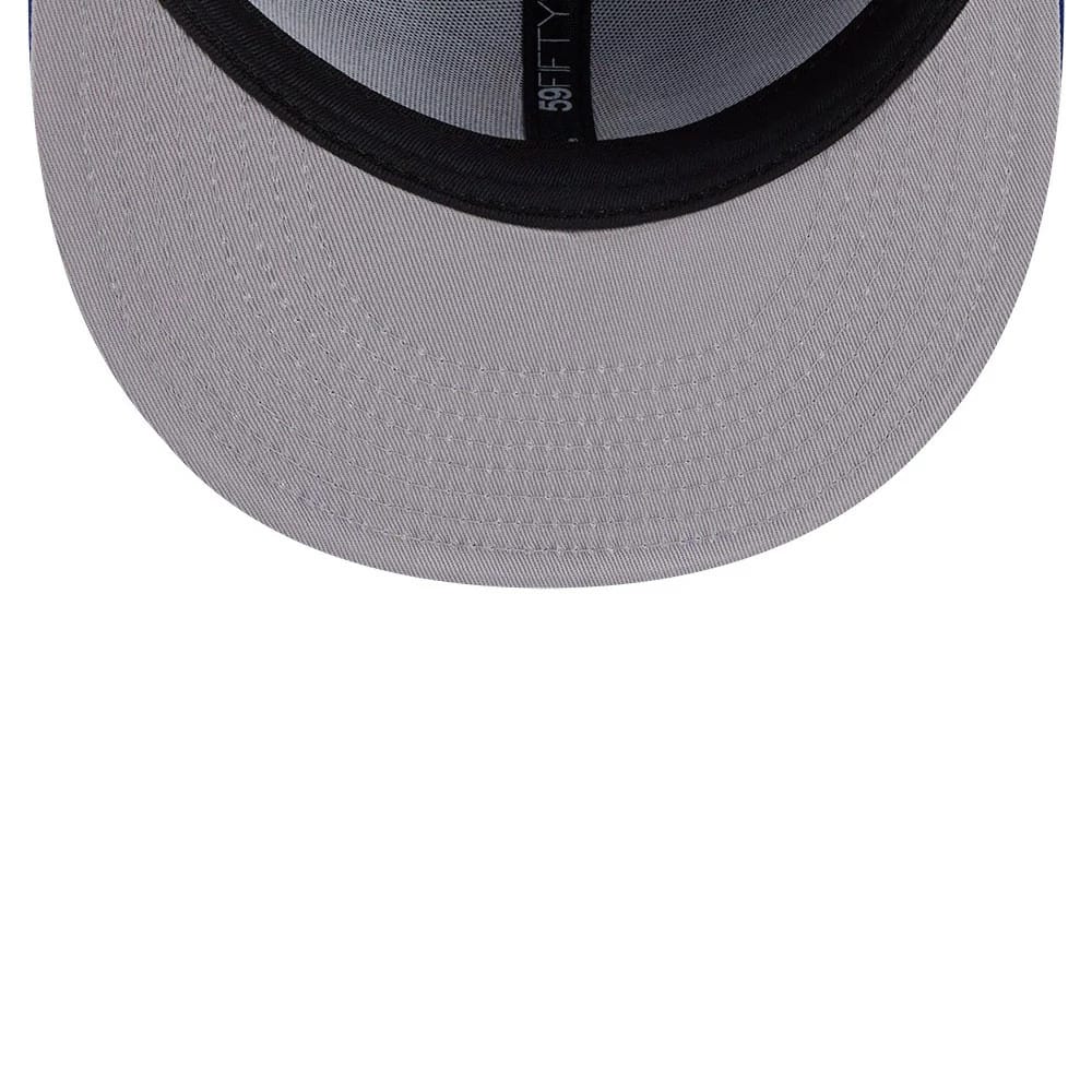 Pictured is this MLB X Looney Tunes Bugs Bunny New York Mets 59FIFTY Fitted cap in blue. 2