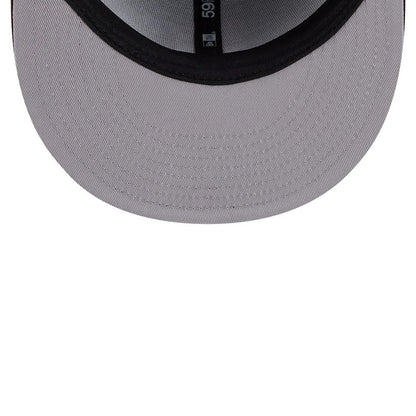 Pictured is this MLB X Looney Tunes Bugs Bunny San Diego Padres 59FIFTY Fitted cap in dark brown. 2