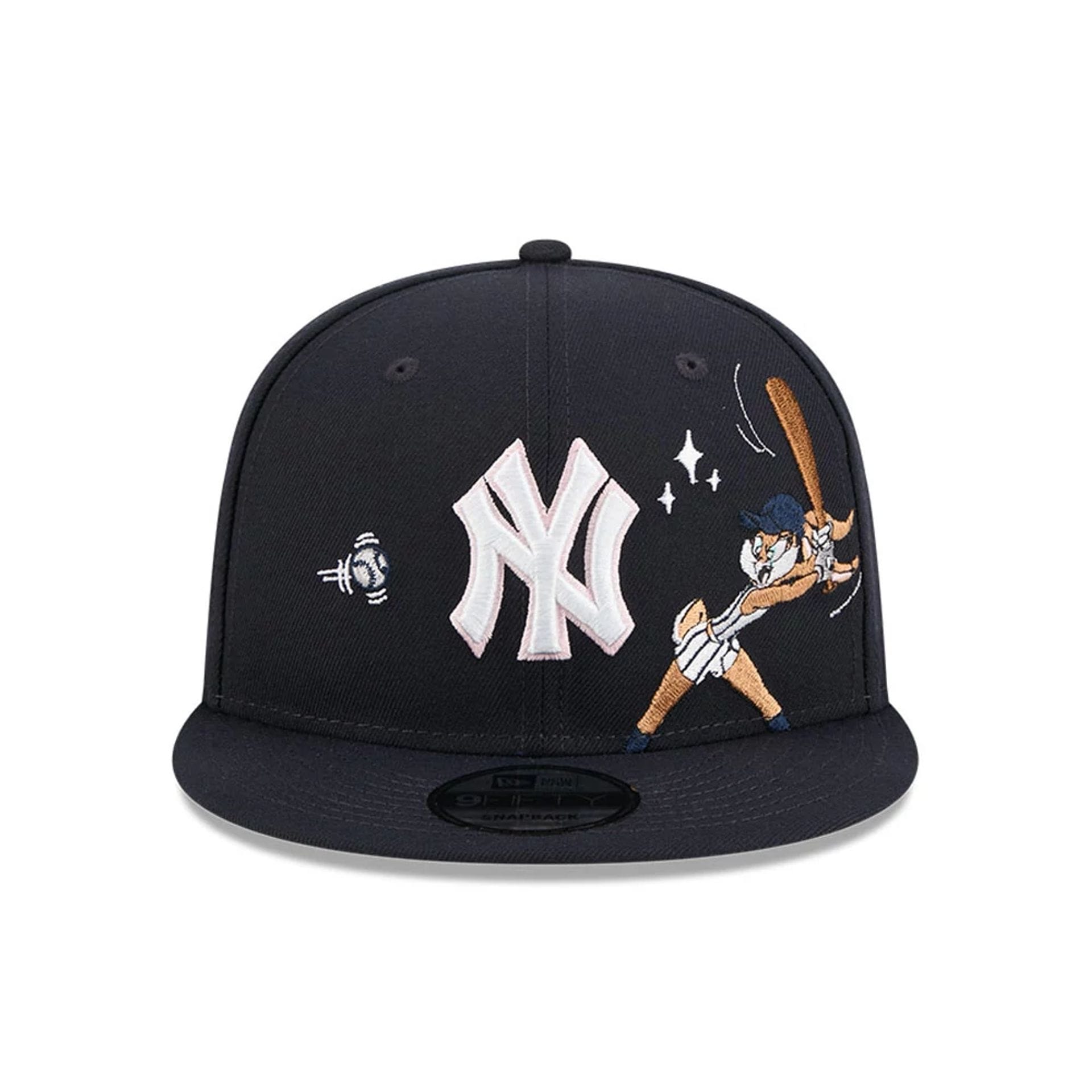 MLB X Looney Tunes Lola Bunny Yankees Navy 9FIFTY Snapback Cap