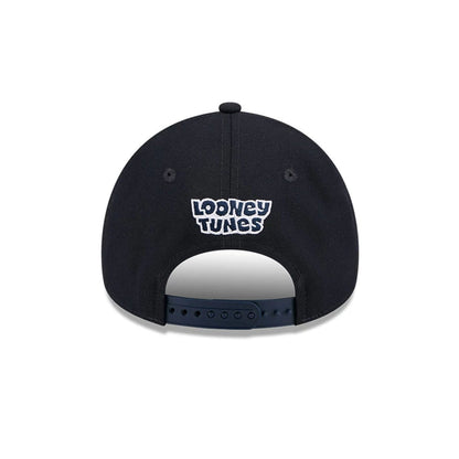 Pictured is this MLB X Looney Tunes Boston Red Sox 9FORTY A-Frame Adjustable cap in navy. 5