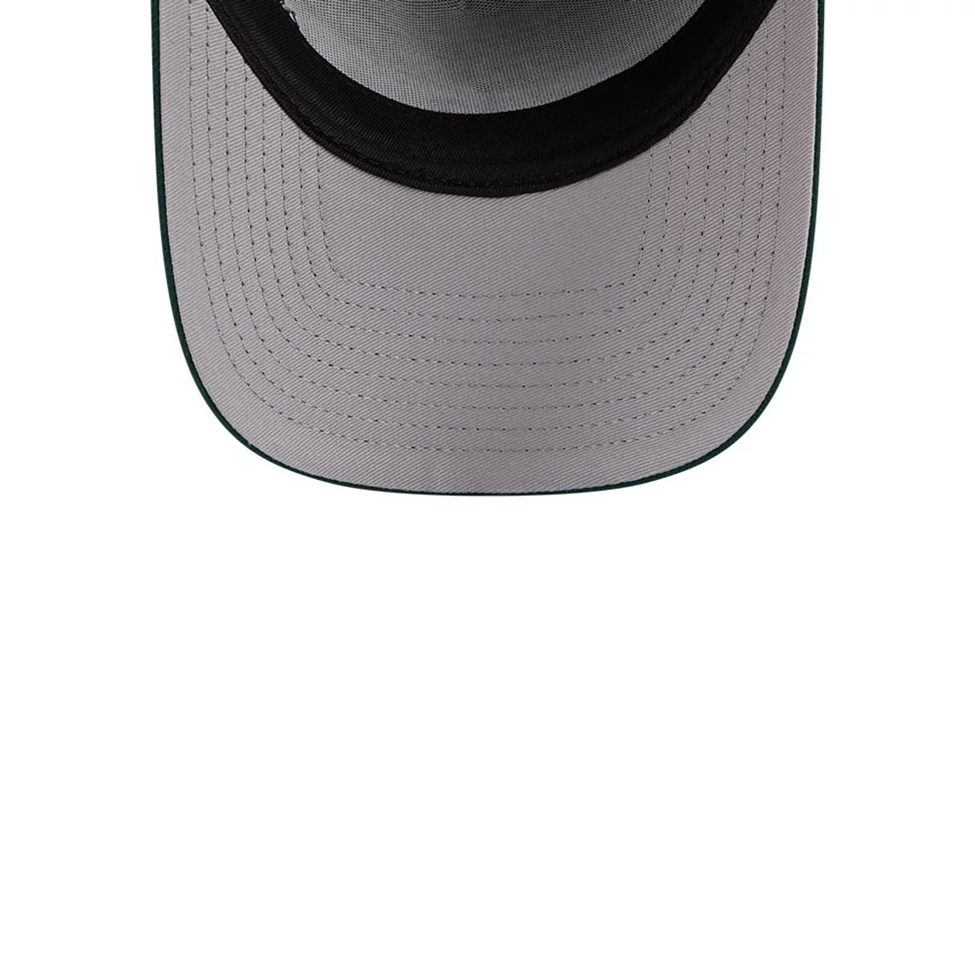 Pictured is this MLB X Looney Tunes Athletics 9FORTY A-Frame Adjustable cap in dark green. 2