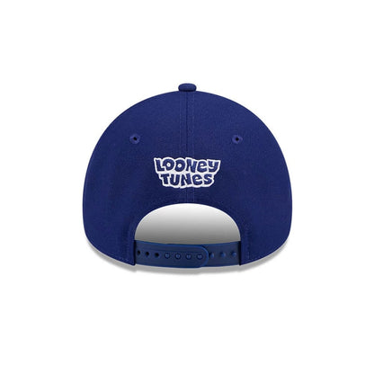Pictured is this MiLB X Looney Tunes Buffalo Bisons 9FORTY A-Frame Adjustable cap in dark blue. 5