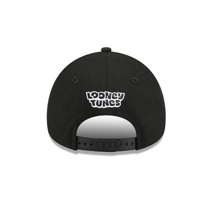 Pictured is this MiLB X Looney Tunes Albuquerque Isotopes 9FORTY A-Frame Adjustable cap in black. 5