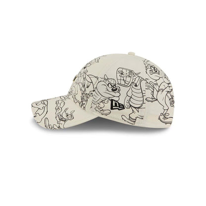Pictured is this MLB X Looney Tunes MLB Logo Casual Classic Adjustable cap in white. 5