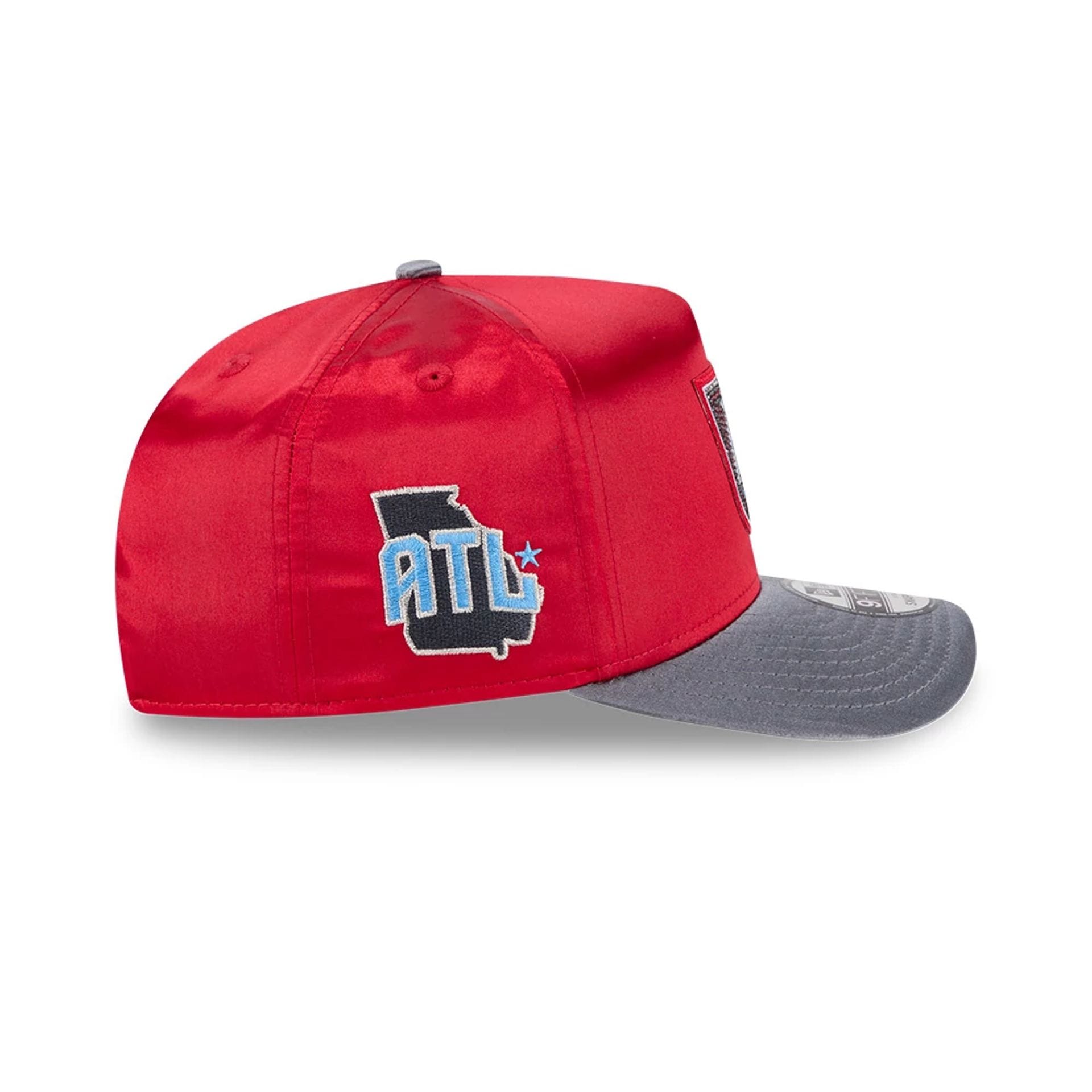 Pictured is this WNBA Draft 2026 Atlanta Dream 9FIFTY A-Frame Snapback cap in red. 5