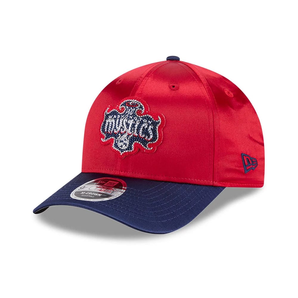 Pictured is this WNBA Draft 2026 Washington Mystics 9FORTY M-Crown cap in red. 4