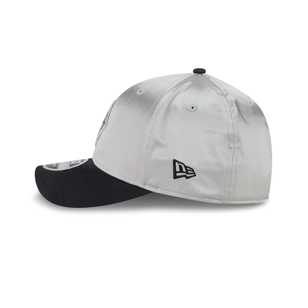 Pictured is this WNBA Draft 2026 Las Vegas Aces 9FORTY M-Crown cap in silver. 5