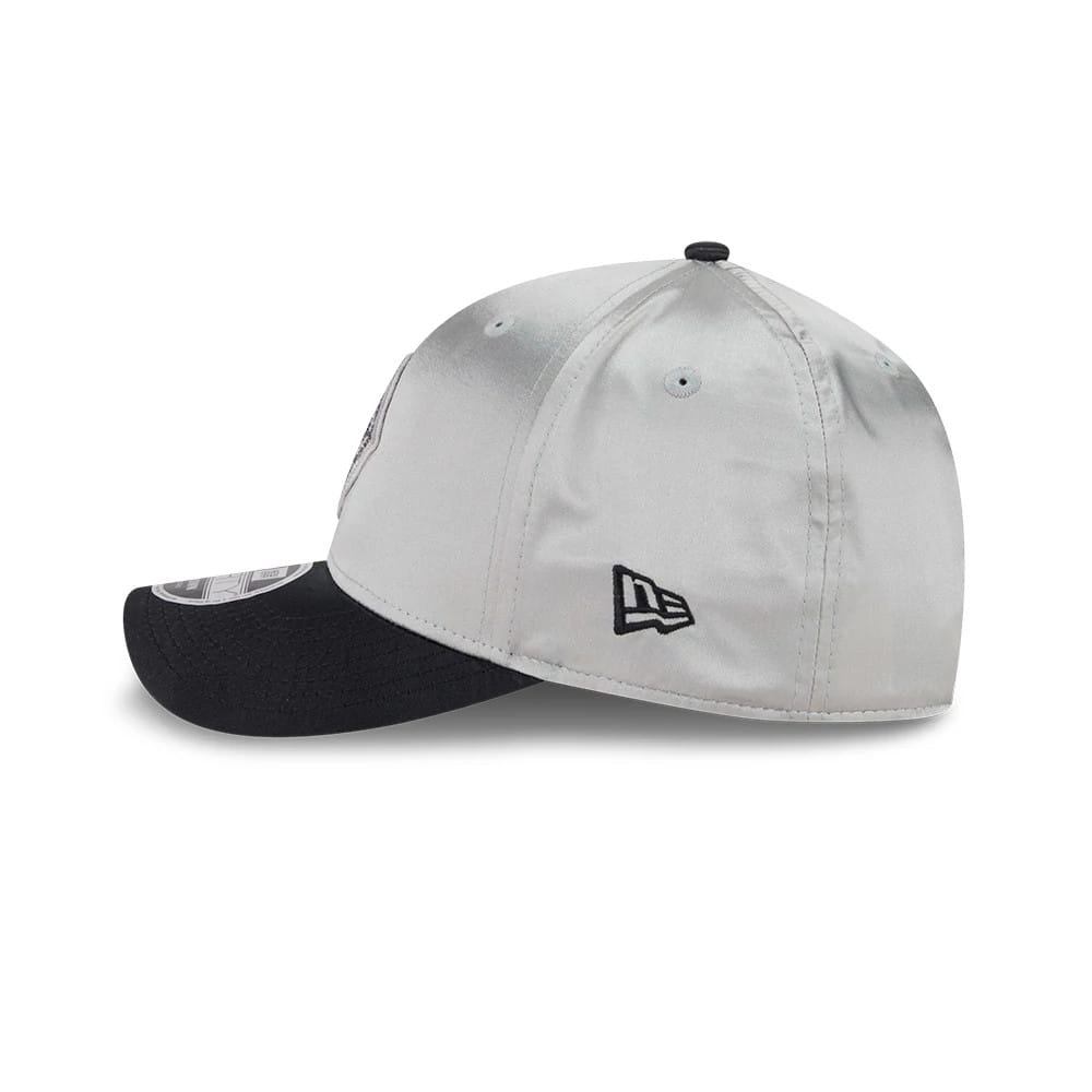Pictured is this WNBA Draft 2026 Las Vegas Aces 9FORTY M-Crown cap in silver. 5
