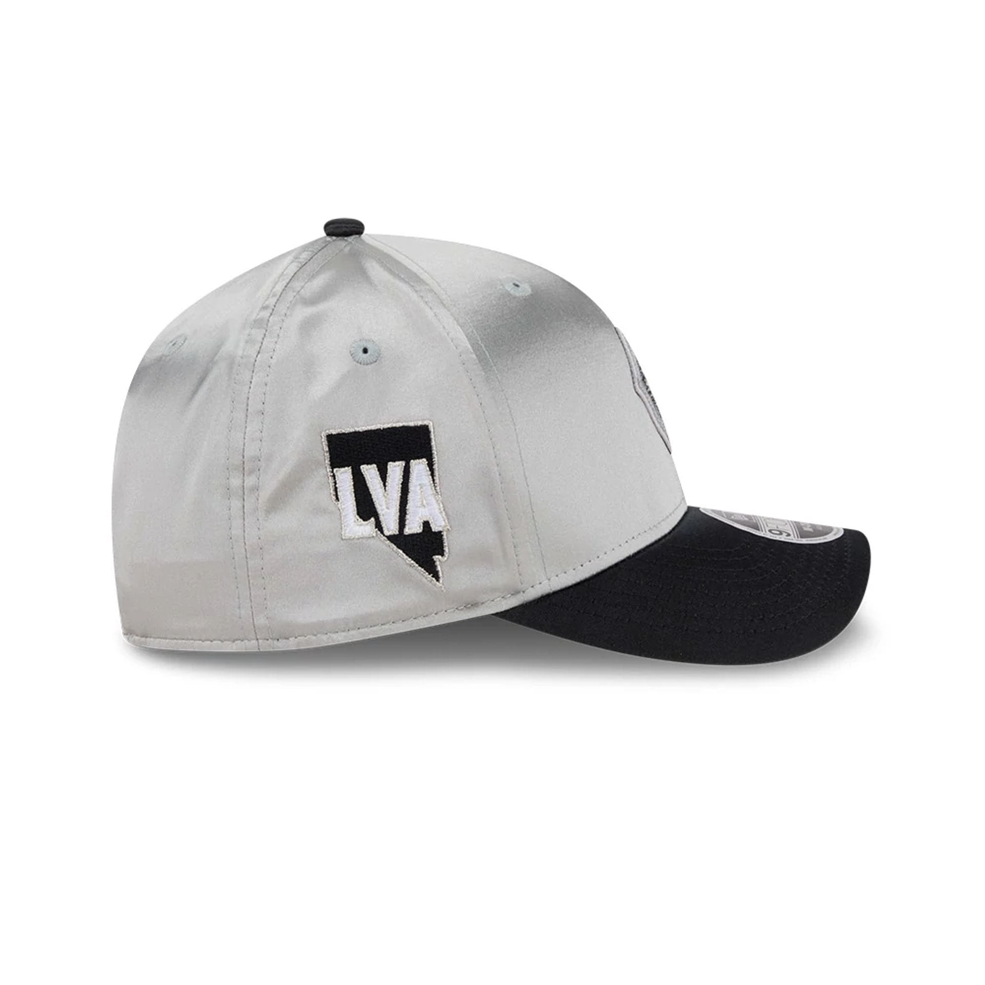 Pictured is this WNBA Draft 2026 Las Vegas Aces 9FORTY M-Crown cap in silver. 4