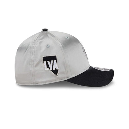 Pictured is this WNBA Draft 2026 Las Vegas Aces 9FORTY M-Crown cap in silver. 4