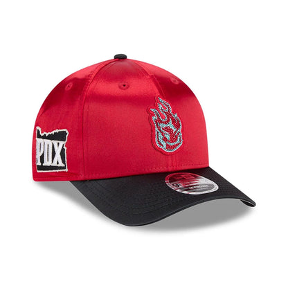 Pictured is this WNBA Draft 2026 Portland Fire 9FORTY M-Crown cap in red. 1