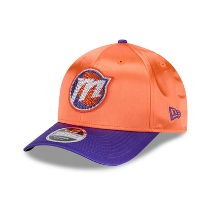 Pictured is this WNBA Draft 2026 Phoenix Mercury 9FORTY M-Crown cap in orange. 4