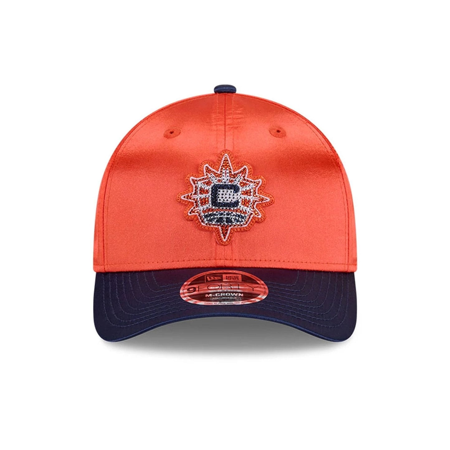 Pictured is this WNBA Draft 2026 Connecticut Sun 9FORTY M-Crown cap in orange. 3